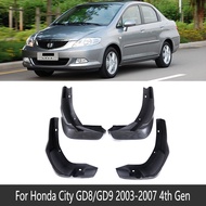Mud guard for Honda City 2003-2007 GD8 GD9 /2008-2013 GM3 GM2 /2014-2019 GM6 Fender Splash mudFlaps 