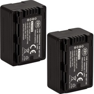 2-Pack of VW-VBT190 Batteries for Panasonic HC-V800K, HC-VX1K, HC-WXF1K, HCV510, HCV520, HC-V550, HC