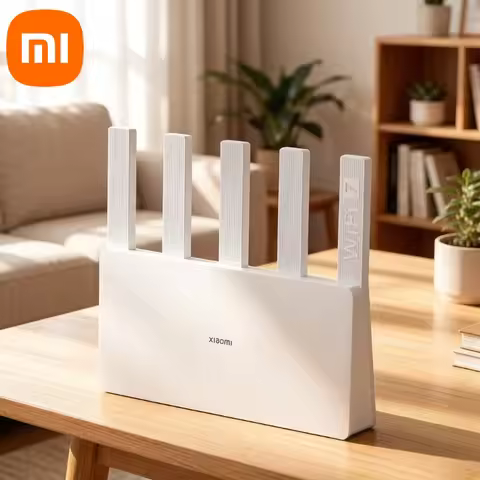 Xiaomi Router BE5000 WiFi 7 2.5G Network Port 5011Mbps 512MB Memory 2.4G/2.5GHz Dual Broadband Acces