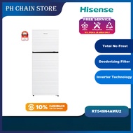 HISENSE 500L 2-DOOR INVERTER REFRIGERATOR | RT549N4ABU2 RT549N4AWU2
