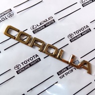 COROLLA emblem Original