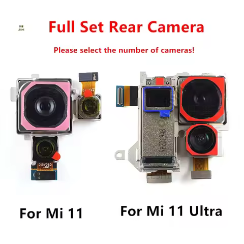 Back Rear Camera For Xiaomi Mi 11 Ultra Mi11 Pro Backside Main Camera Module Replacement Spare Parts