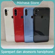 Back Casing Backdoor Backcover Rear Cover Housing Samsung Galaxy A11 A115f Original Mikhasa Store