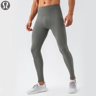 Lululemon Men's Yoga Clothes Skinny Yoga Pants Breathable High Elastic Quick-Drying Running Workout Pants