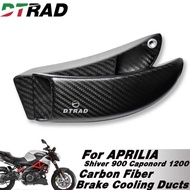 For APRILIA Shiver 900 2017-2018 Caponord 1200 2014-2016 Motorcycle Carbon Fiber Air Ducts Front Bra