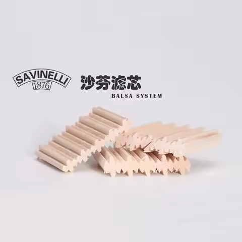 Savinelli Tobacco Pipe Balsa Filters 6mm/9mm Wood Filter Wooden Cigarette Holder Smoking Accessories
