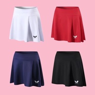 2024 New ButterflyTable Tennis Suit Badminton Suit Women's Short Skirt Pants Sports Tennis Skirt Anti glare Bottom Pants Skirt