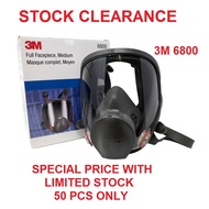 3M 6800 Full Face Respirator Vapour Gas Dust Mask RespiratorVapor Cartridge 6009 6009S MERCURY 6006 