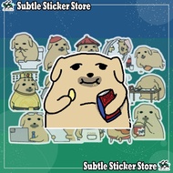 [Nudaeng Dog] - Set of 10/15 Sticker Meme Nudaeng Dog - Nudaeng dog meme funny decorative stickers w