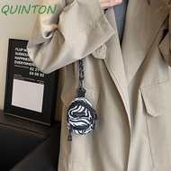 Quinton Leopard Print Coin Purse Wallet - Protective Mini Money Purse with Lanyard