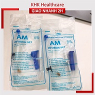 COMBO of 10 AM infusion lines sterilized with E.O gas