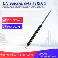 1PC 200N 150-220mm Universal Gas Struts Shock Absorbers Gas Spring Lift Supports RV Bed Window