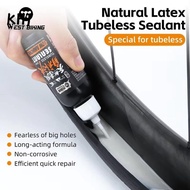 KHJ Tubeless Tire Sealant, Long-Lasting Fast Act Latex Tire Bead Sealant,  Instant Bond Adhesive 60m