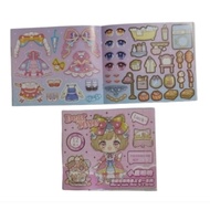CONTENTS 4 LARGE BOOKS OF CHILDREN'S TOYS, MERIAS FACE DRESS UP STICKERS