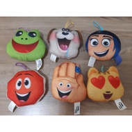 Preloved Happy Meal Toy Emoji Movie (6pcs)