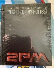 已絕版2PM 1ST CONCERT DON'T STOP CAN'T STOP: THIS IS FOR MY HOTTEST韓版DVD