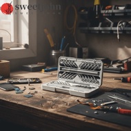 SWEETJOHN Tool Set, Multifunctional Storage Box Screwdriver Set, Screwdriver Bit Set 66-In-1 Ergonom