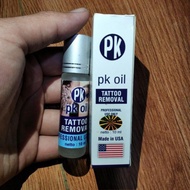 PK Oil obat/cairan pemudar penghilang penghapus tatto & sulam alis 10 ml