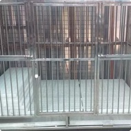 Kandang Anjing Besar XXL Stainless Steel