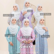 Baju Kebaya JUWETA by ATHIFA AZZAHRAH Kurung Kebaya Cotton Ironless Set Wanita Muslimah Baju Kebaya 