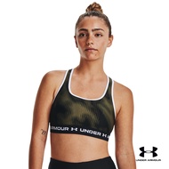 Under Armour Womens Armour® Mid Crossback Print Sports Bra