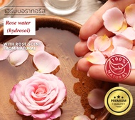 น้ำกุหลาบ Rose Water (Rosa Damascena) 100% Natural Rose Hydrosol- HERBORATORIES-COSMETIC GRADE