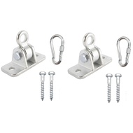 Indoor Outdoor Porch Sweep Hanger Kit Heavy Duty with Screws Bolt Set for Patio Yoga Seat Hanging Sn
