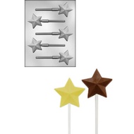Embossed Star Chocolate Mold