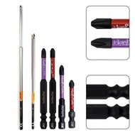 [YM]HRC61 Degree Magnetic Cross Screwdriver Bits PH2 Multipurpose Impact Drill Bits