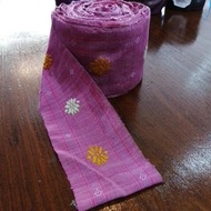 Real Silk Feet Handwoven Star With House Size 4.5 Inches X 1.9 Meters Pink Code WN-119-0507682