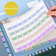 Student classification writing index sticker label sticker color fluorescent sticker bookmark paper