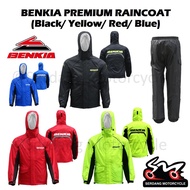 BENKIA Premium Raincoat Rain Coat Rainsuit Baju Hujan Motorcycle Bike Bicycle Outdoor Waterproof Jak