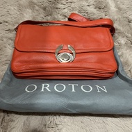 Tas Oroton Orange Soulder Bag