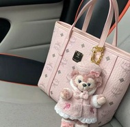 MCM Toni托特包Tote包購物斜背包單肩包挎包迷你女款輕霧粉