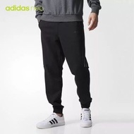 adidas 愛迪達 三葉草 男 棉褲 運動長褲 棉質運動褲 戶外 慢跑 休閒長褲 針織長褲 縮口長褲 男褲 三條線