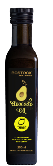 [壽滿趣] Bostock 頂級初榨酪梨油 250ml (松露/檸檬/蒜香)-檸檬