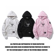 BAPE鯊魚頭 X Inter MIAMI梅西聯乘邁阿密國際多色迷彩連帽衛衣