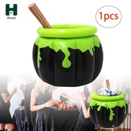 Homyl Halloween Inflatable Cauldron Drink Cooler Photo Prop Creative Spooky Decor