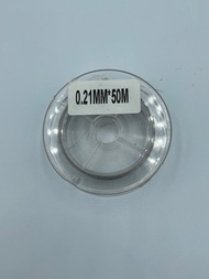 ลวดเพชร หรือ ลวดตกปลาเพชร 0.21 MM 50 MADE IN USA diamond wire or Diamonds fishing wire 0.21 MM 50 M