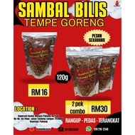 Sambal Bilis Tempe Goreng