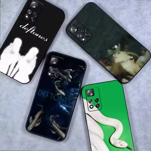 D-Deftones Private Music Phone Case For Samsung S 25,24,23,22,30,21,10,9,Ultra,Plus,Lite,FE,4,5G Bla