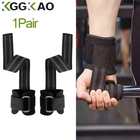 Non-slip Wear-resistant SBR Booster Belt Padding Wrist Wraps Grips Band Gym Deadlift Fitness Straps 