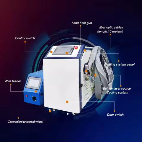 Max 3000W 3in- 1 CNC Laser Welding Machine Cutter Cleaner Rust Remover Fiber Laser Welder Metal Lase