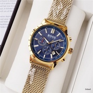 Hugo BOSS HUGO Doctors Watch Mechanical Movement Trendy Fashion Men's Watch Rui Watch Blue Dial