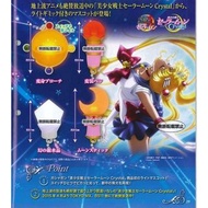 [減價] 美少女戰士扭蛋 sailor moon crystal 全一套4款 發光銀水晶變身棒 鎖鑰扣 #95773