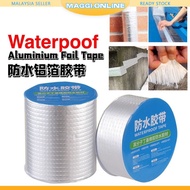 Aluminum Foil Tape Butyl Waterproof Tape Wall Crack Waterproof Super Fix Repair Adhesive Repair Tape