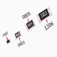 [50 pieces] (G45) SMD 0603 1% Paste Resistor (1.6x0.8mm) (22R-10M)