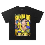 T-shirt Ronaldo Al Nassr Oversize/Cristiano Ronaldo T-shirt/Al Nassr