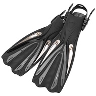 LUXPARD Diving Fins, Powerful Efficient Open Heel Scuba Diving Fins, Flippers for Snorkeling and Fre