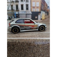 99 Honda civic type r ek 9 ek9 hot wheels mattel diecast JDM 1/64 1:64